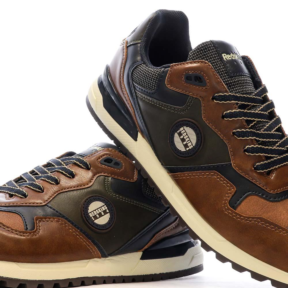 Baskets Camel/Kaki Homme Redskins Oyato vue 7