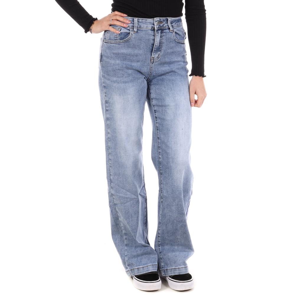 Jean Loose Bleu Femme Monday Premium 1842 pas cher