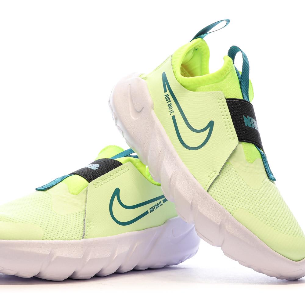 Baskets Jaune fluo Garcon Nike Flex Runner 2 Espace des marques