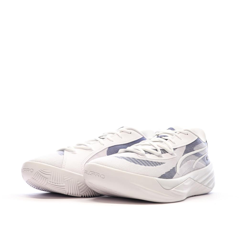 Baskets Blanches/Grises Homme Puma All-pro Nitro vue 6