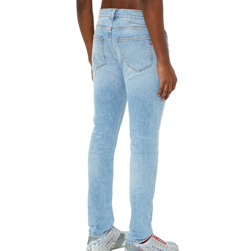Jean Slim Bleu Clair Homme Diesel 2019 D-strukt vue 2