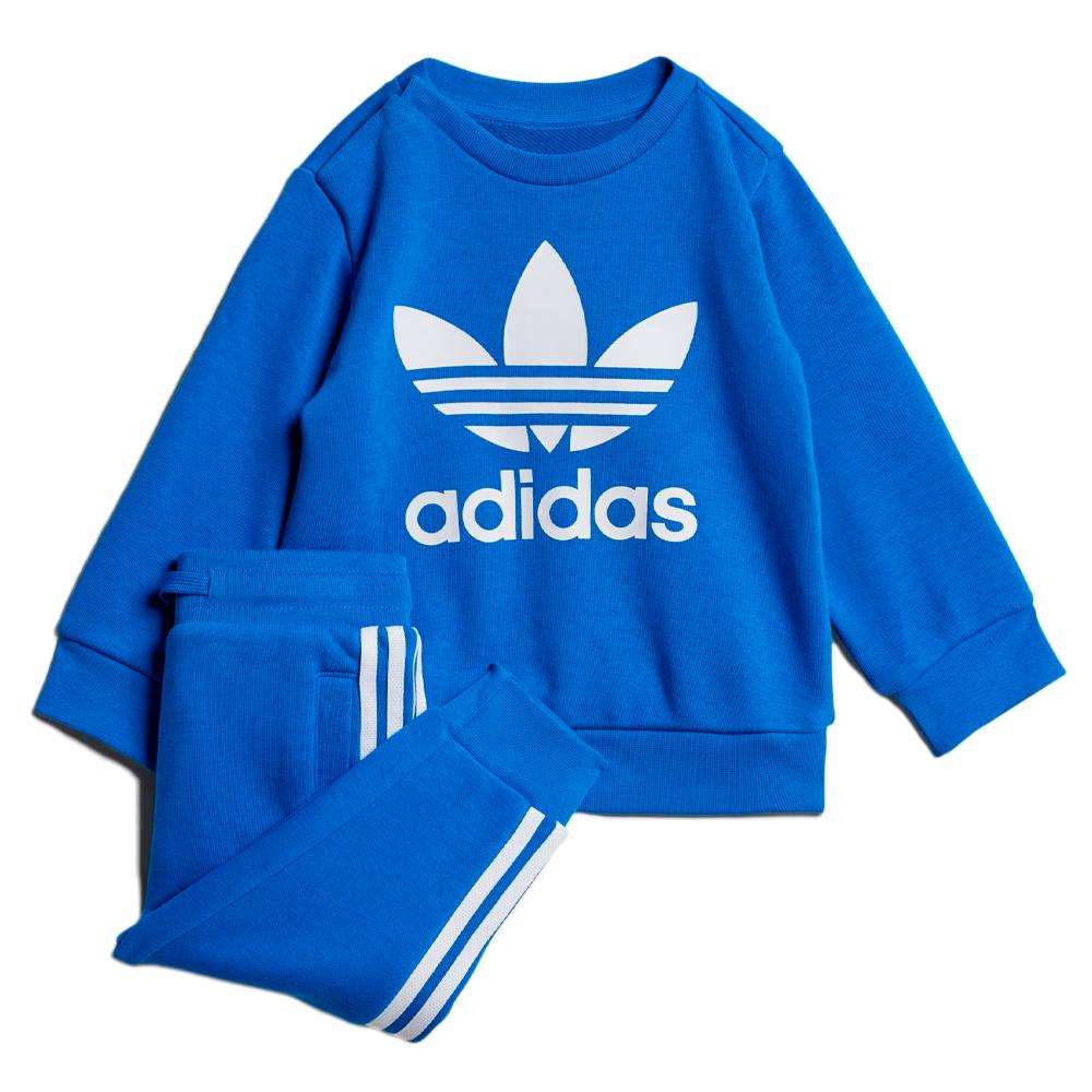 Trainingsanzug Blau Jungen Adidas Crews günstig