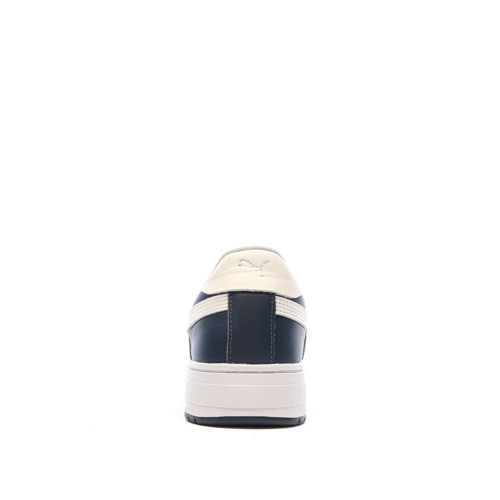 Baskets Blanches/Marine Homme Puma Pro Classic vue 3