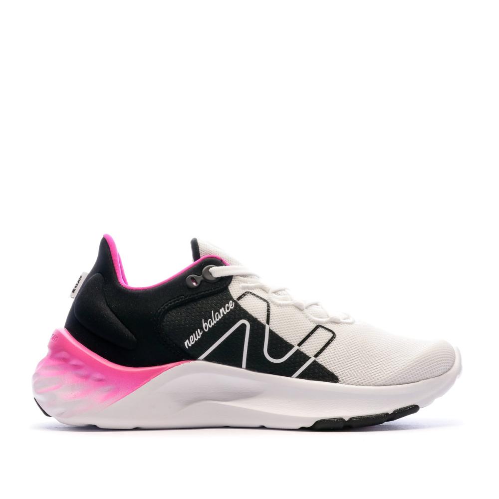 Chaussures de Running Noir/Rose/Blanc Femme New Balance WRO vue 2