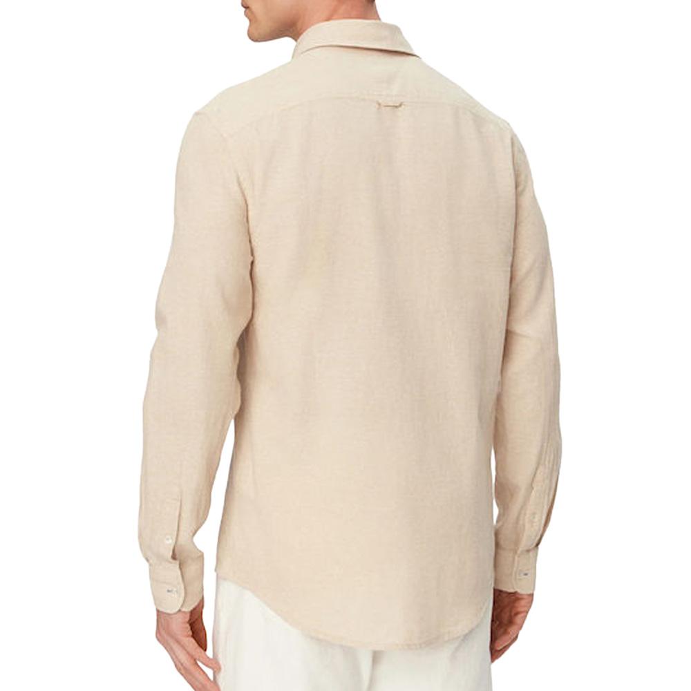 Chemise Beige Homme Tommy Hilfiger Tjm vue 2