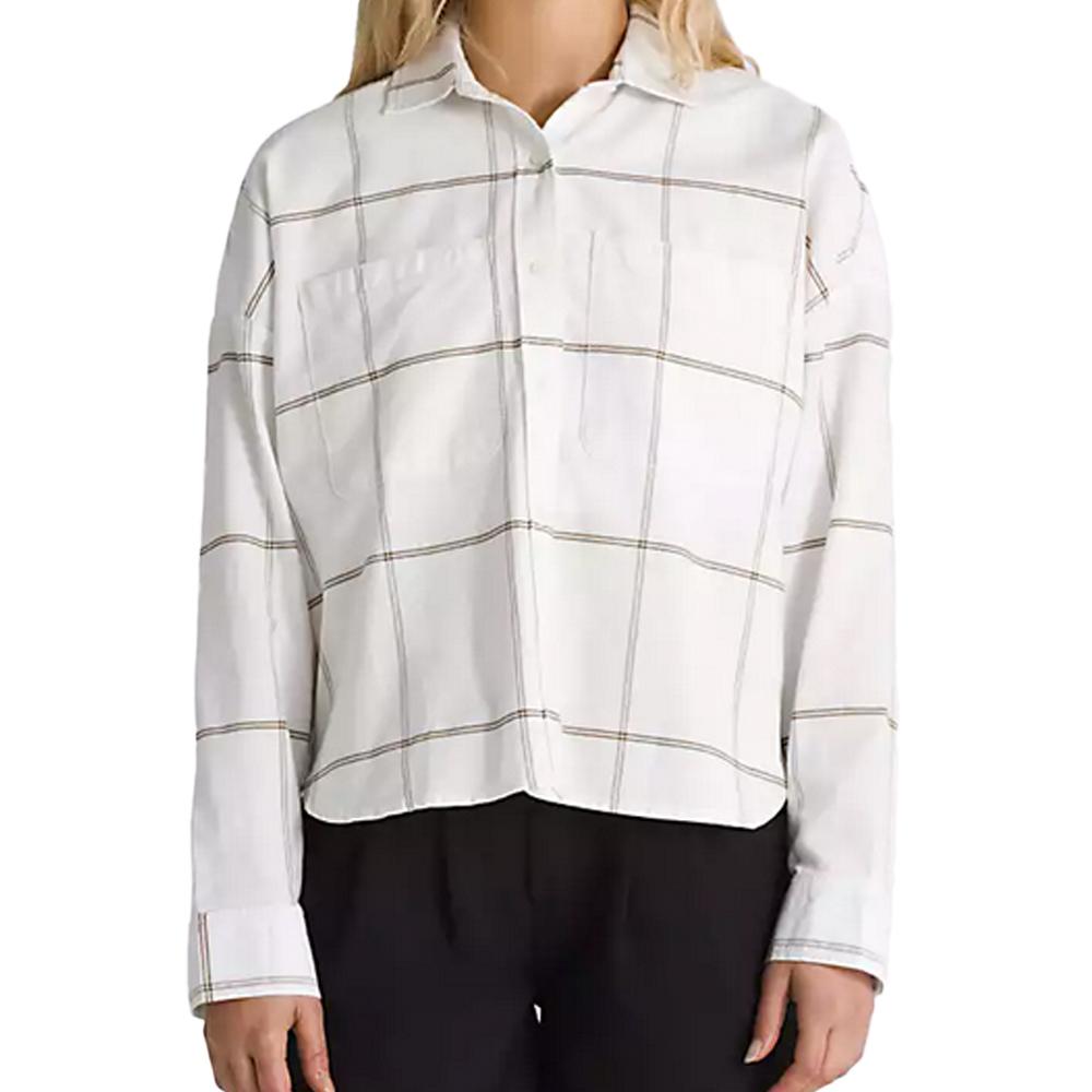 Chemise Blanches Femme Vans Antica Boxy pas cher