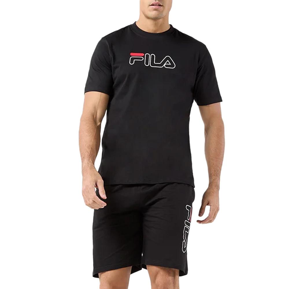 Ensemble Noir Homme Fila SS24SPM089 pas cher