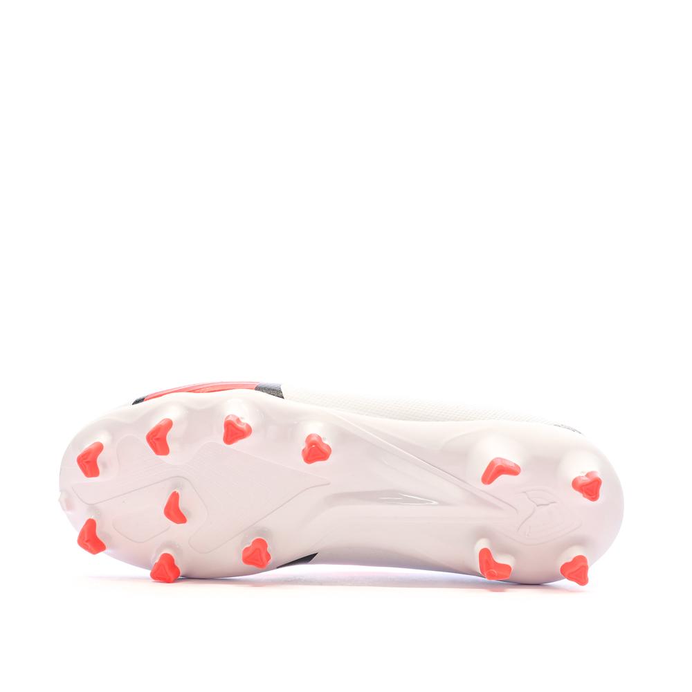 Chaussures de Foot Rouge/Blanc/Noir Enfant Ultra Play FG/AG vue 5