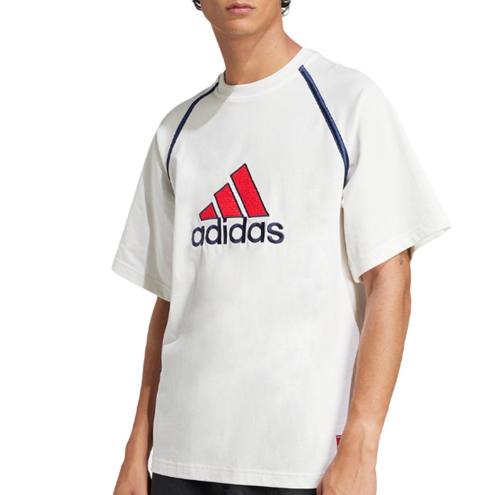 T-Shirt Blanc Homme Adidas Badge pas cher