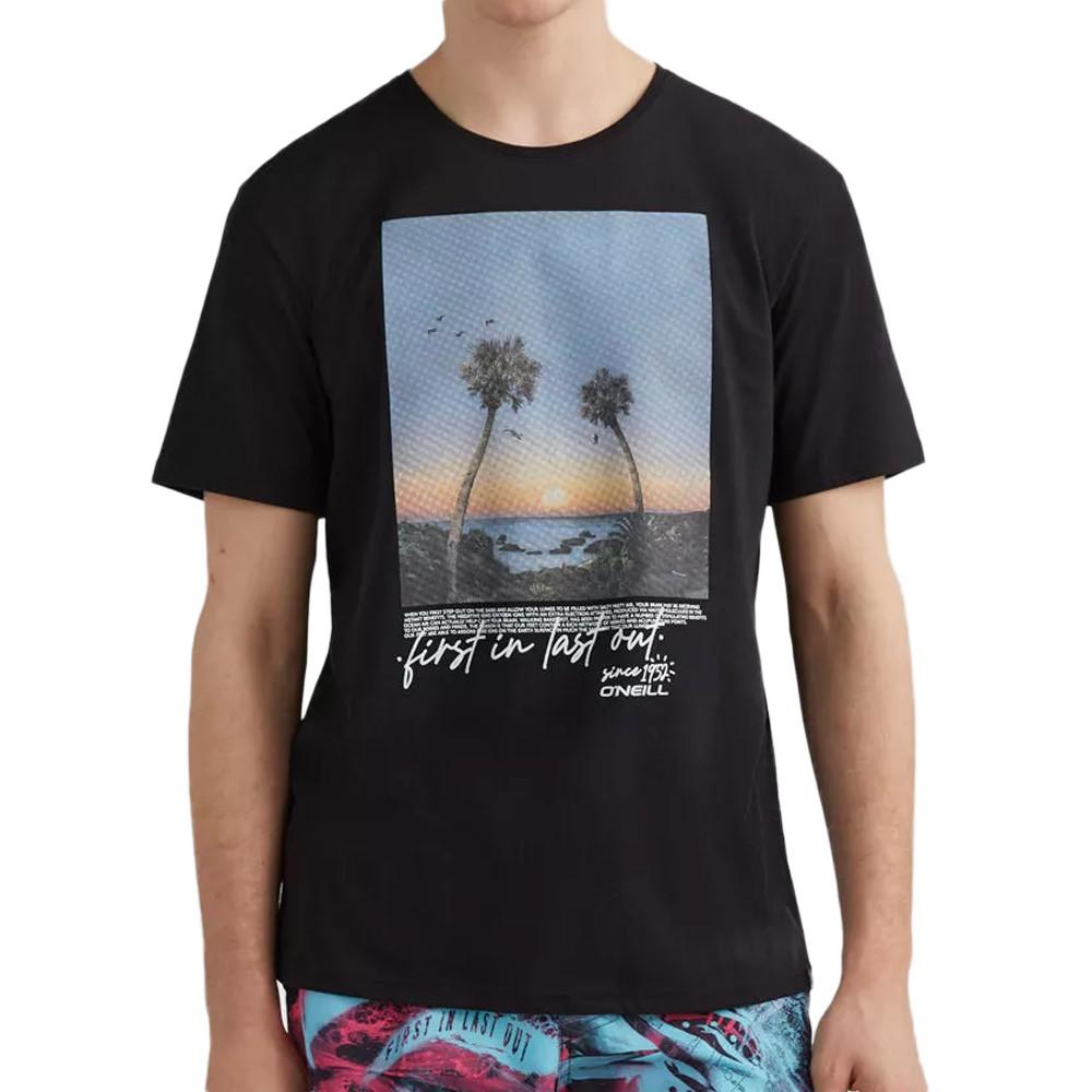 T-shirt Noir Homme O'Neill Loren pas cher