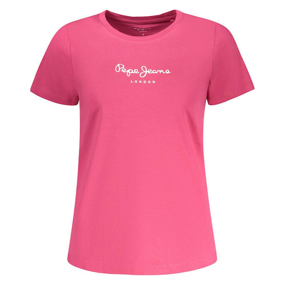T-Shirt Rose Femme Pepe jeans Virginia pas cher