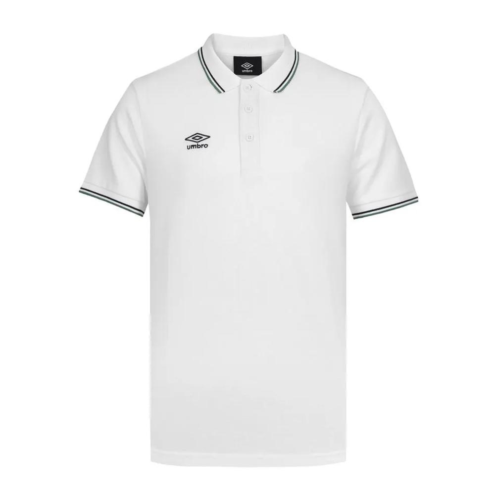 Polo Blanc Homme Umbro 806450 pas cher