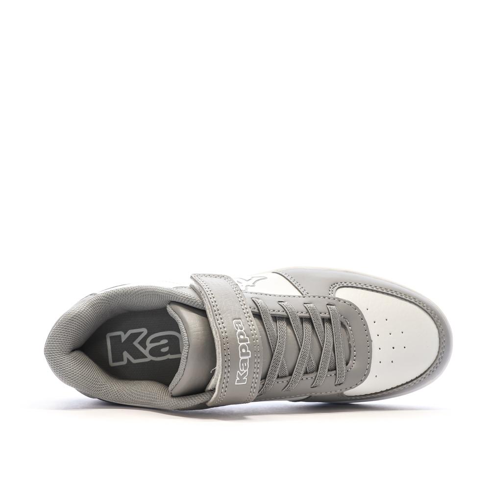 Baskets Blanches/Grises Garçon Kappa Malone vue 4