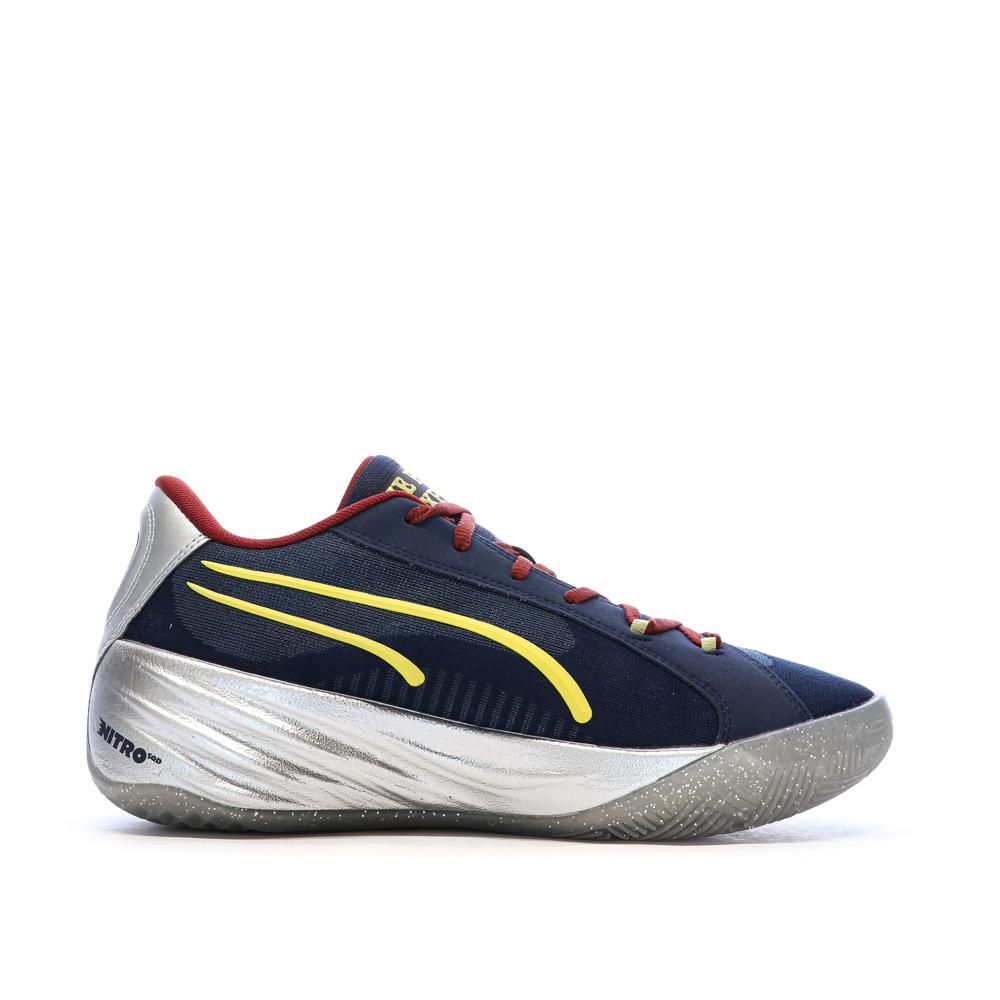 Basketball Marine/Rouge Homme Puma All-pro Nitro Polar Express vue 2