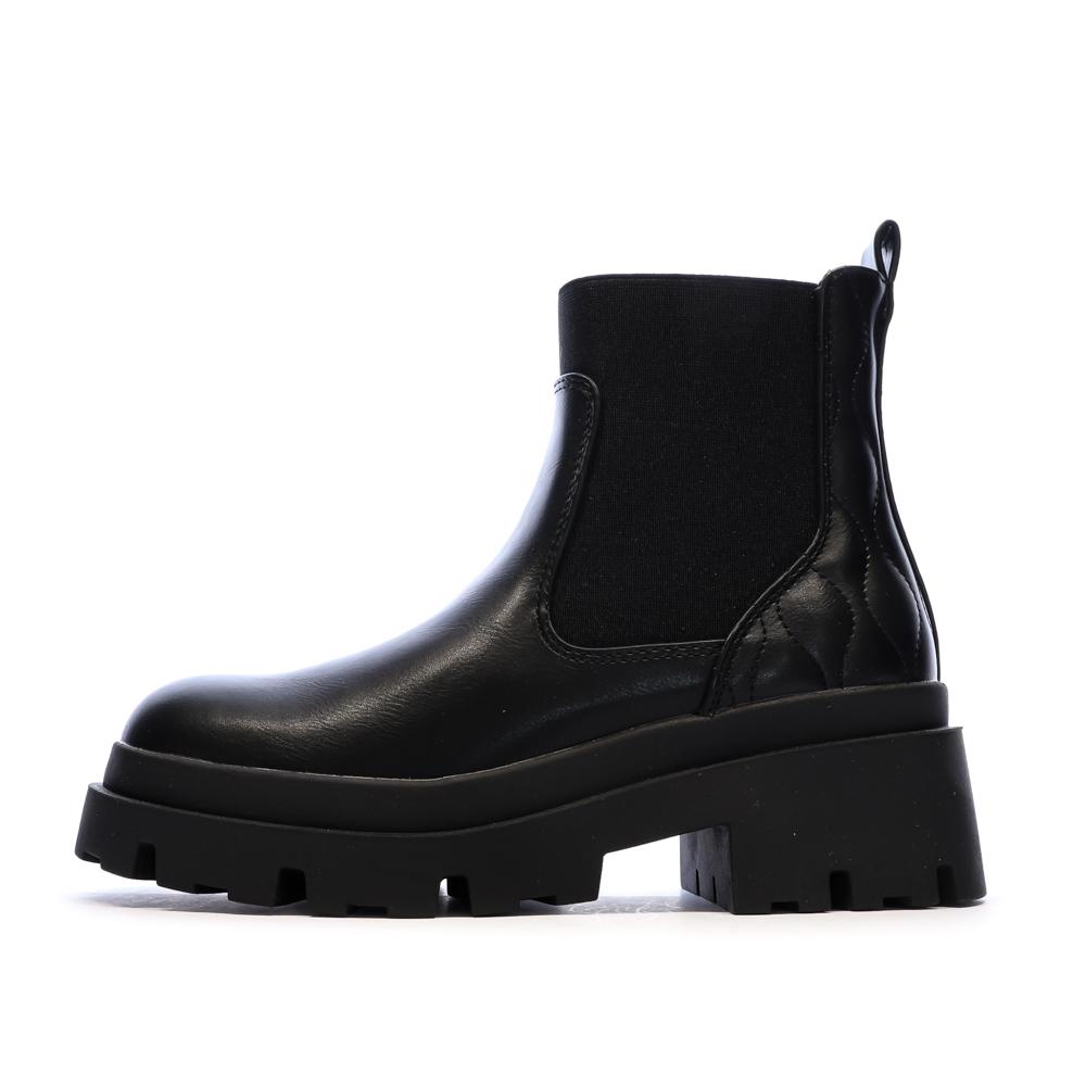 Bottines Noires Femme Only Doja pas cher