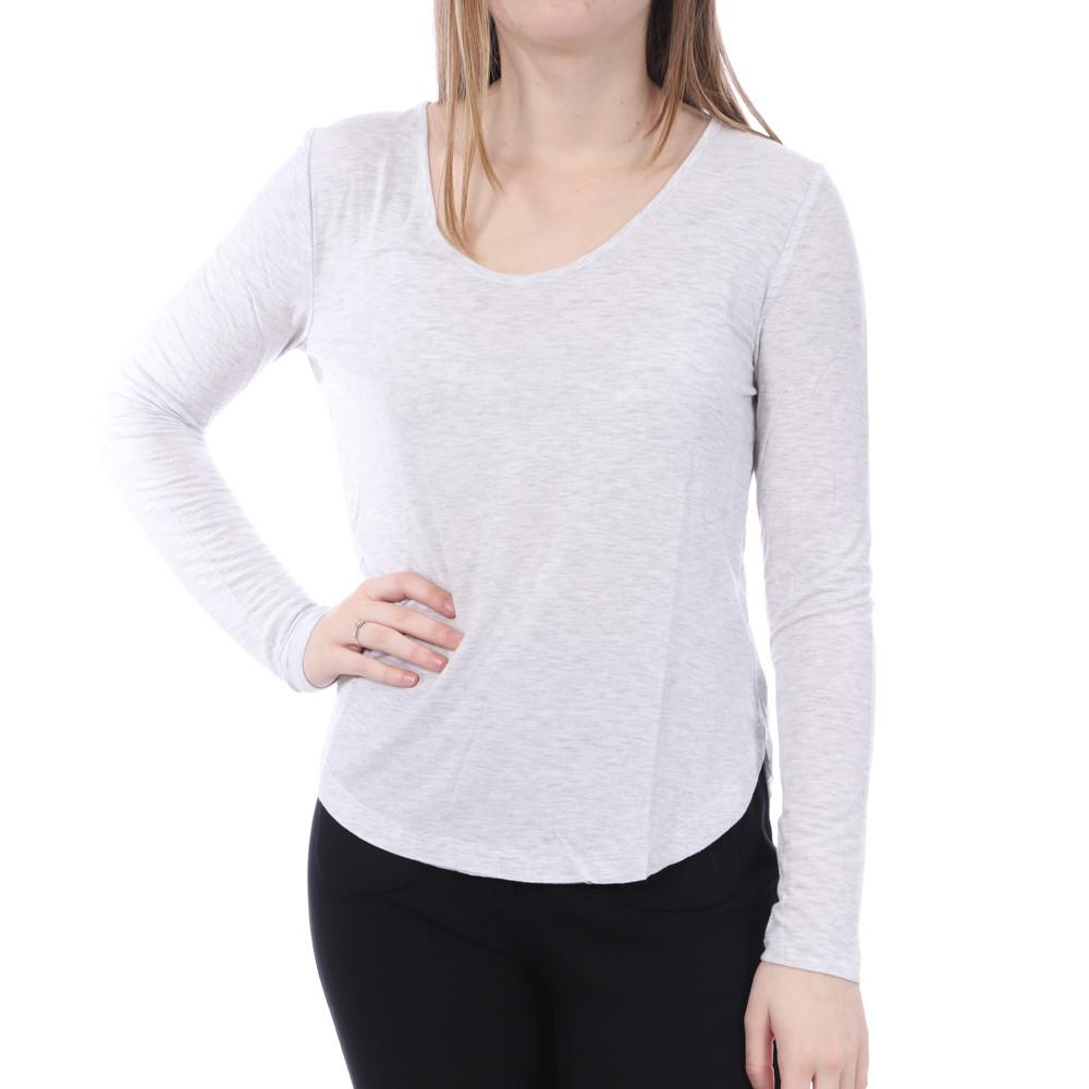 T-shirt Gris Manches longues Femme French Connection Marley pas cher