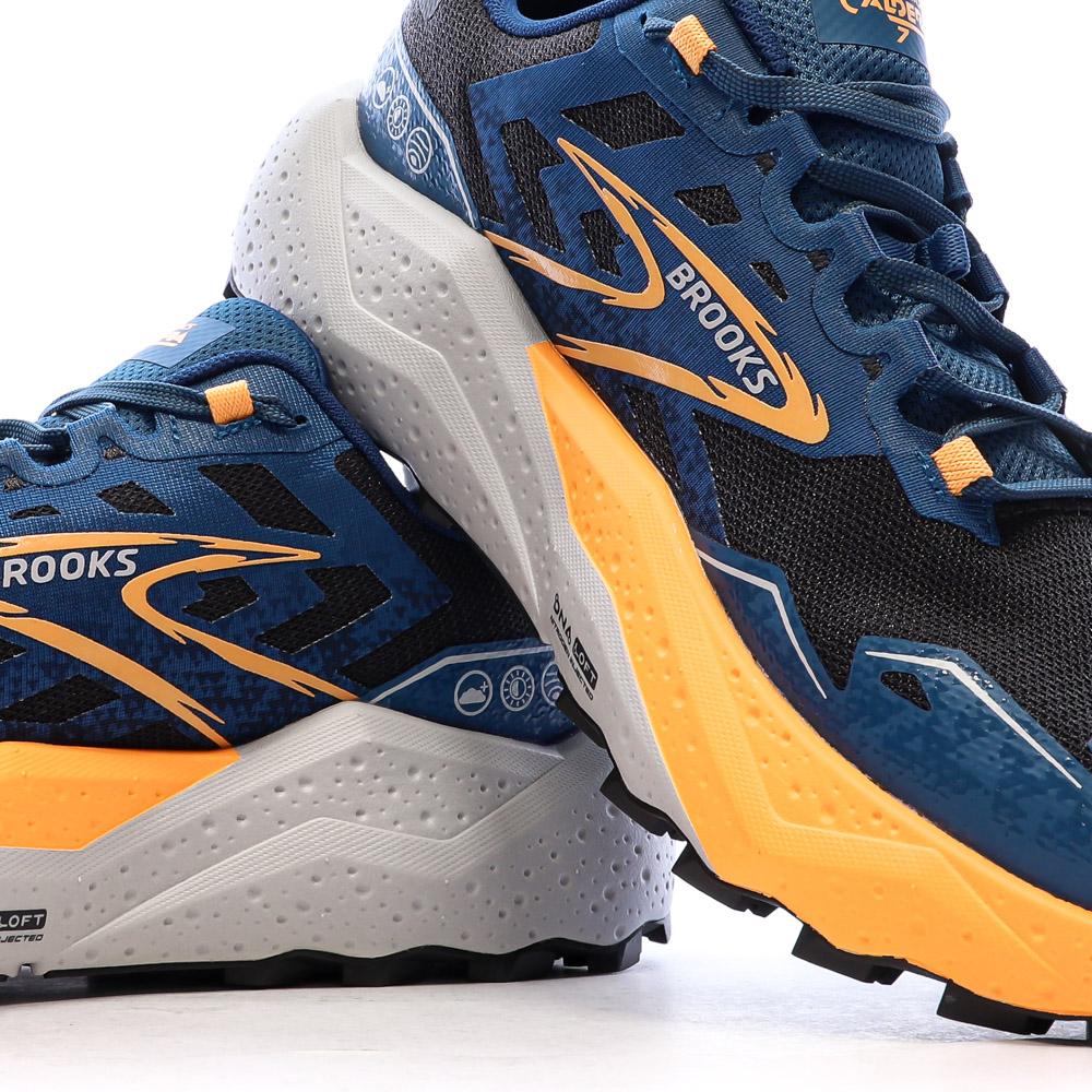 Chaussures de Trail Bleu Homme Brooks Caldera 7 vue 7