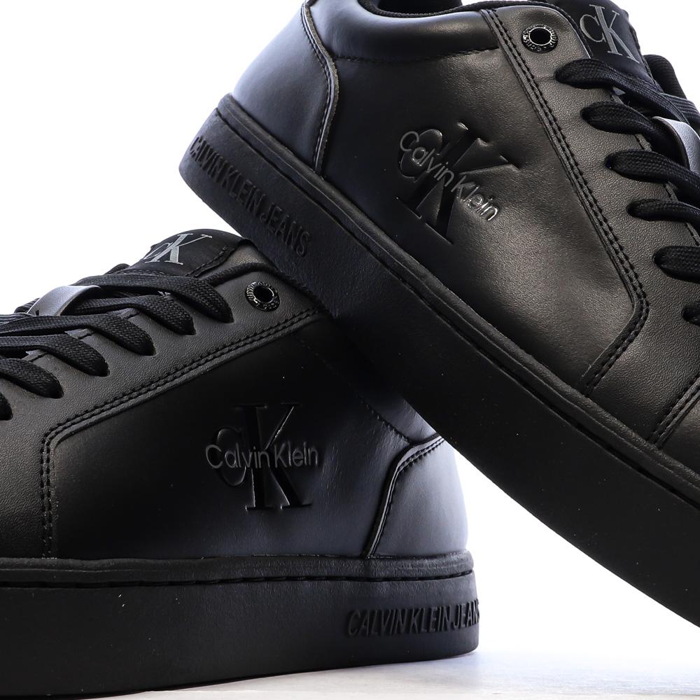Baskets Noires Homme Calvin Klein Jeans Classic Cupsole YM0YM01369 vue 7