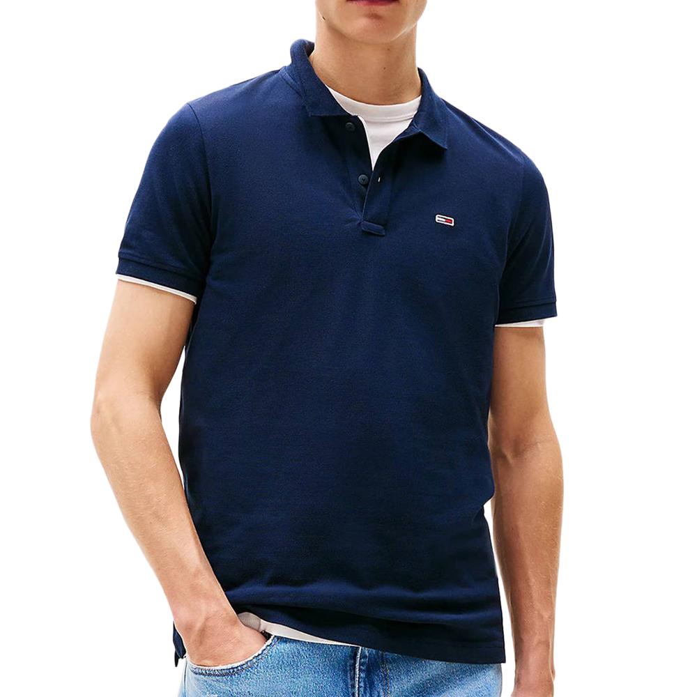 Polo Marine Homme Tommy Hilfiger Tjm Slim pas cher