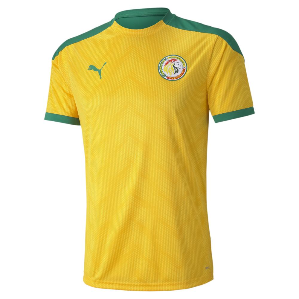 Sénégal Maillot d'Entraînement Jaune Homme Puma 2020-2021 pas cher