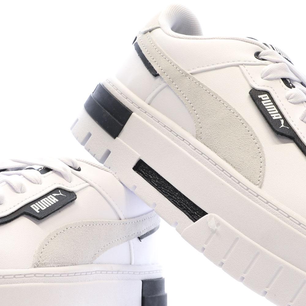 Baskets Blanches/Grises Femme Puma Mayze Crashed vue 7