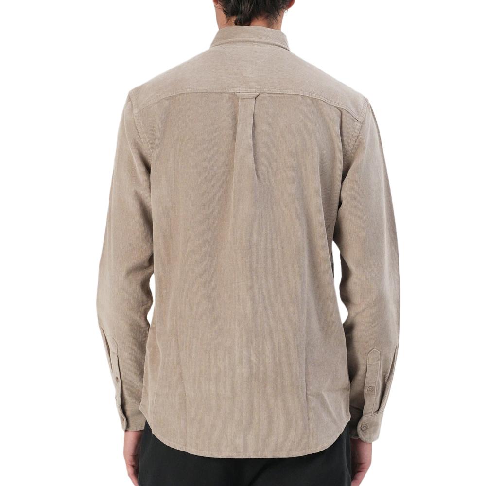 Chemise Velours Marron Homme Tommy Hilfiger Baby vue 2