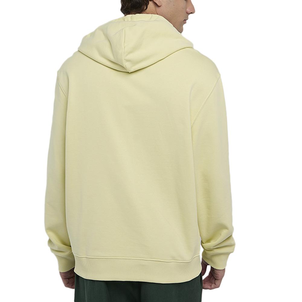 Sweat à Capuche Jaune Homme Calvin Klein Jeans 350 Terry Monog vue 2