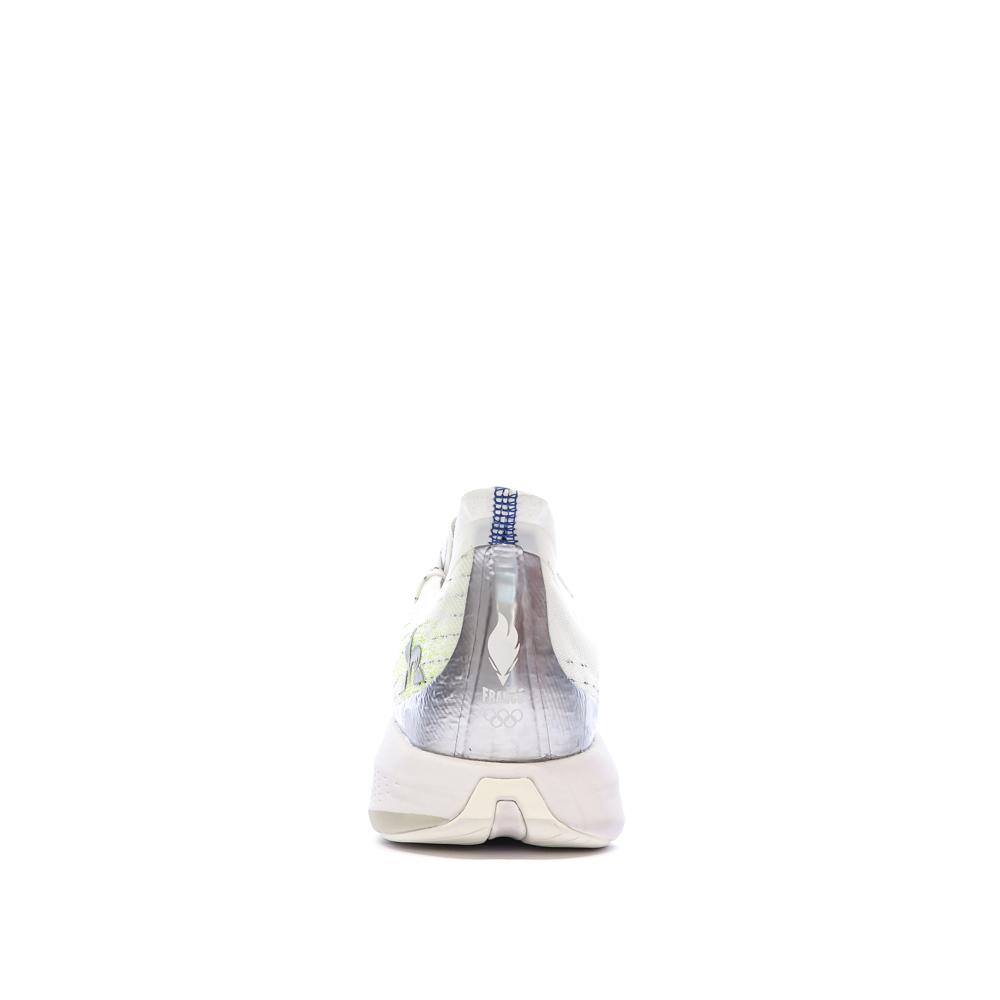 Baskets Blanc/Jaune Homme Le Coq Sportif Oly vue 3