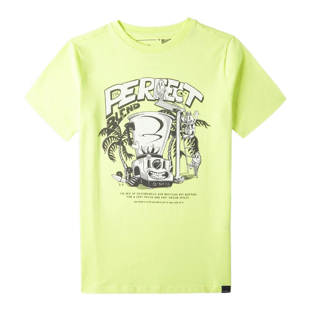 T-shirt Jaune Garçon O'Neill Blend pas cher