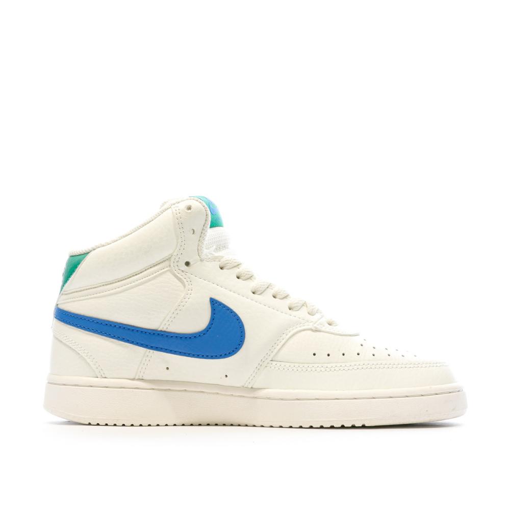 Baskets Ecrus Femme Nike Court Vision Mid vue 2
