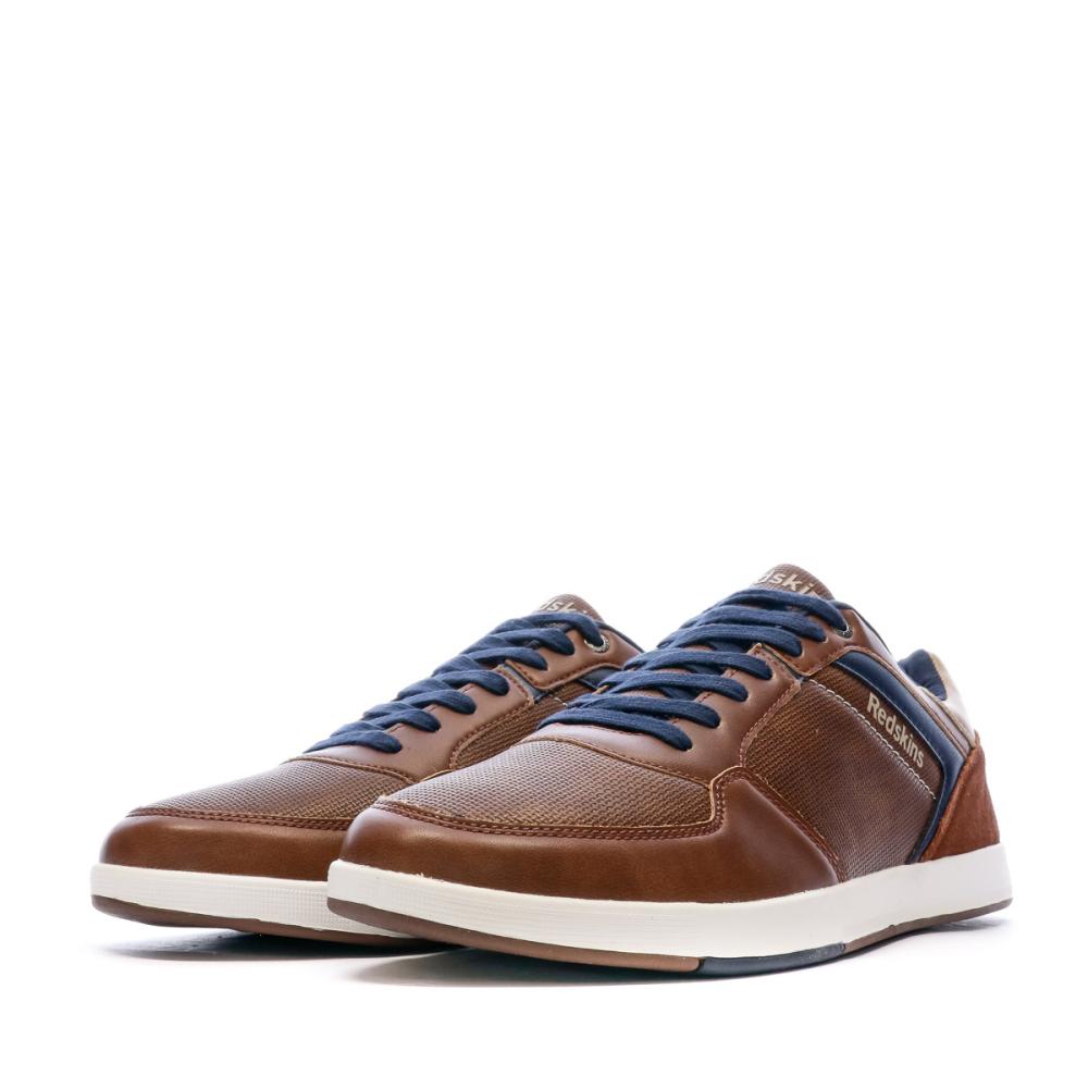 Baskets Marron Homme Redskins Villami vue 6
