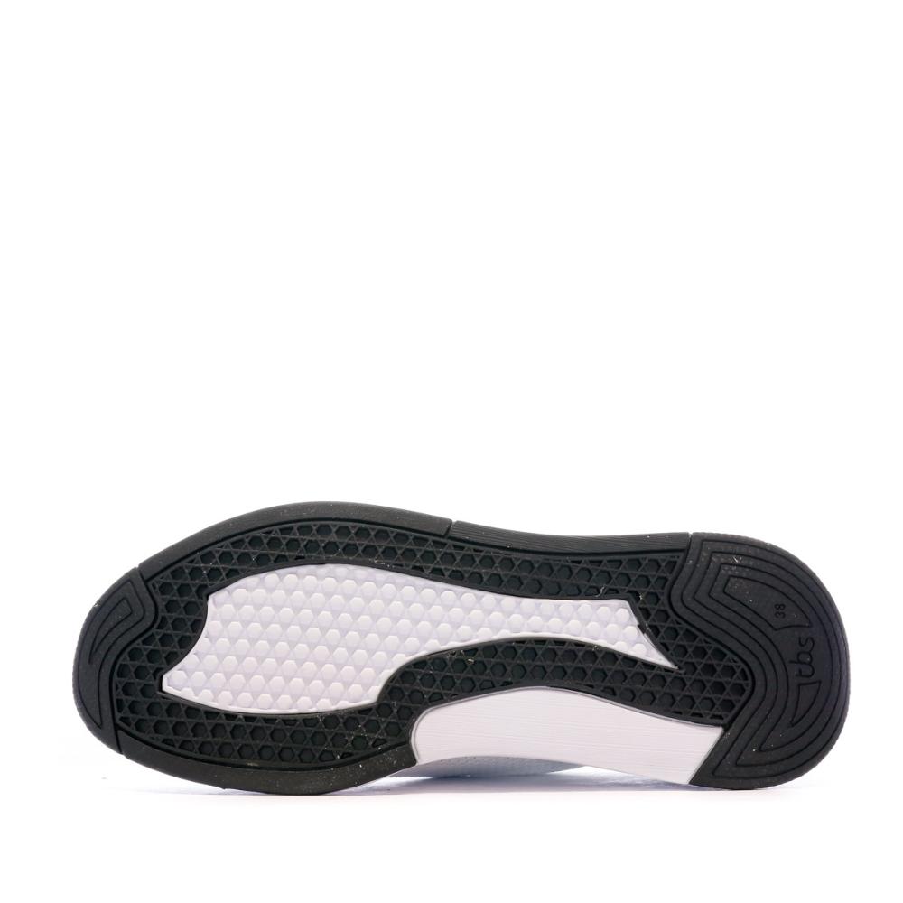 Baskets Blanche/Argent Femme TBS Calinee vue 5