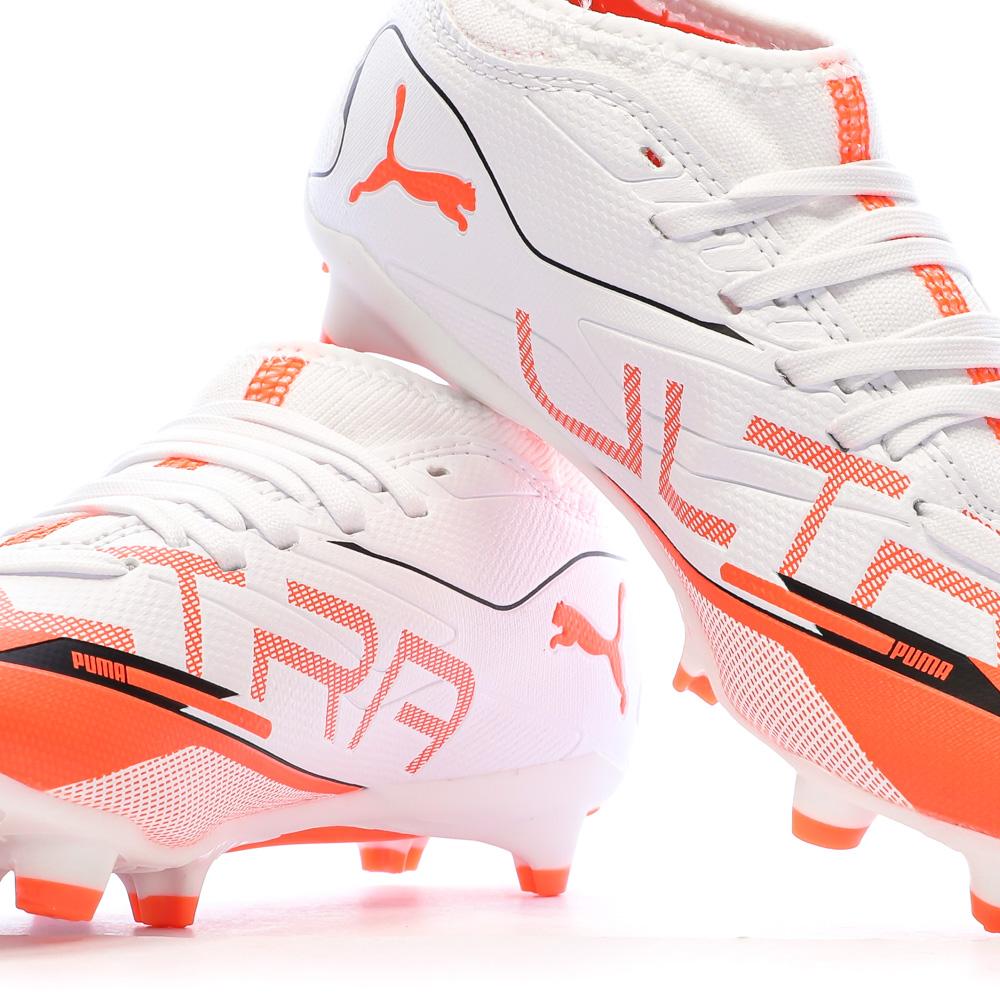 Chaussures de football Rouge Garçon Puma Ultra 5 vue 7