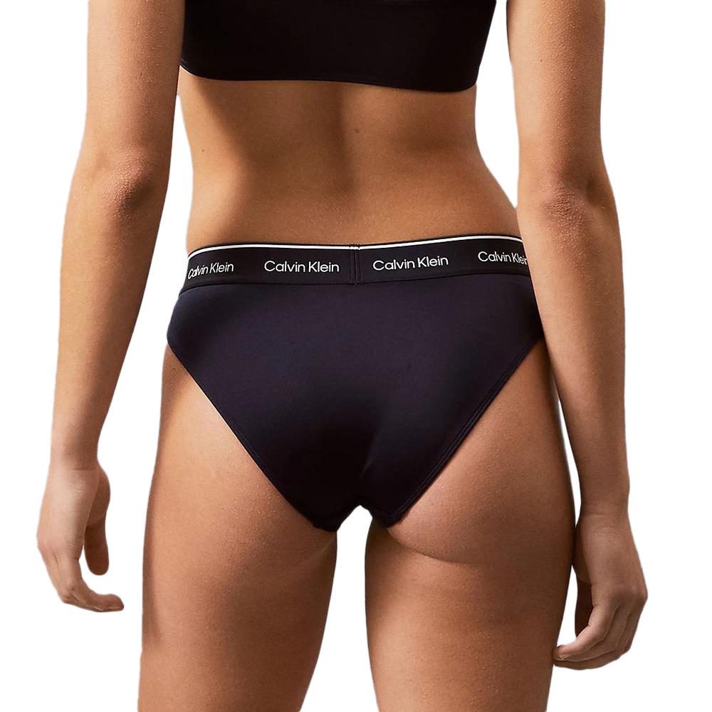 Bas de Maillot de bain Noir Femme Calvin Klein Jeans KW0KW02428 vue 2