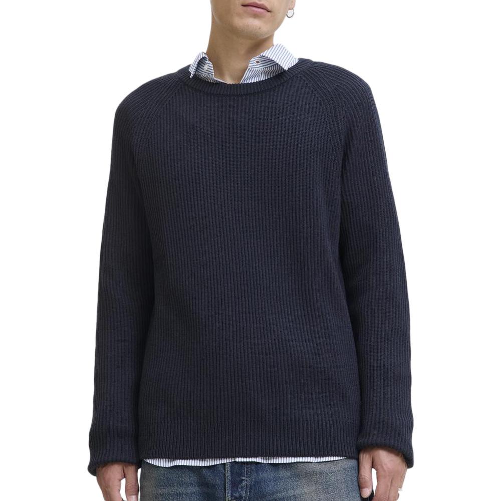 Pull Marine Homme Jack & Jones Pannel pas cher