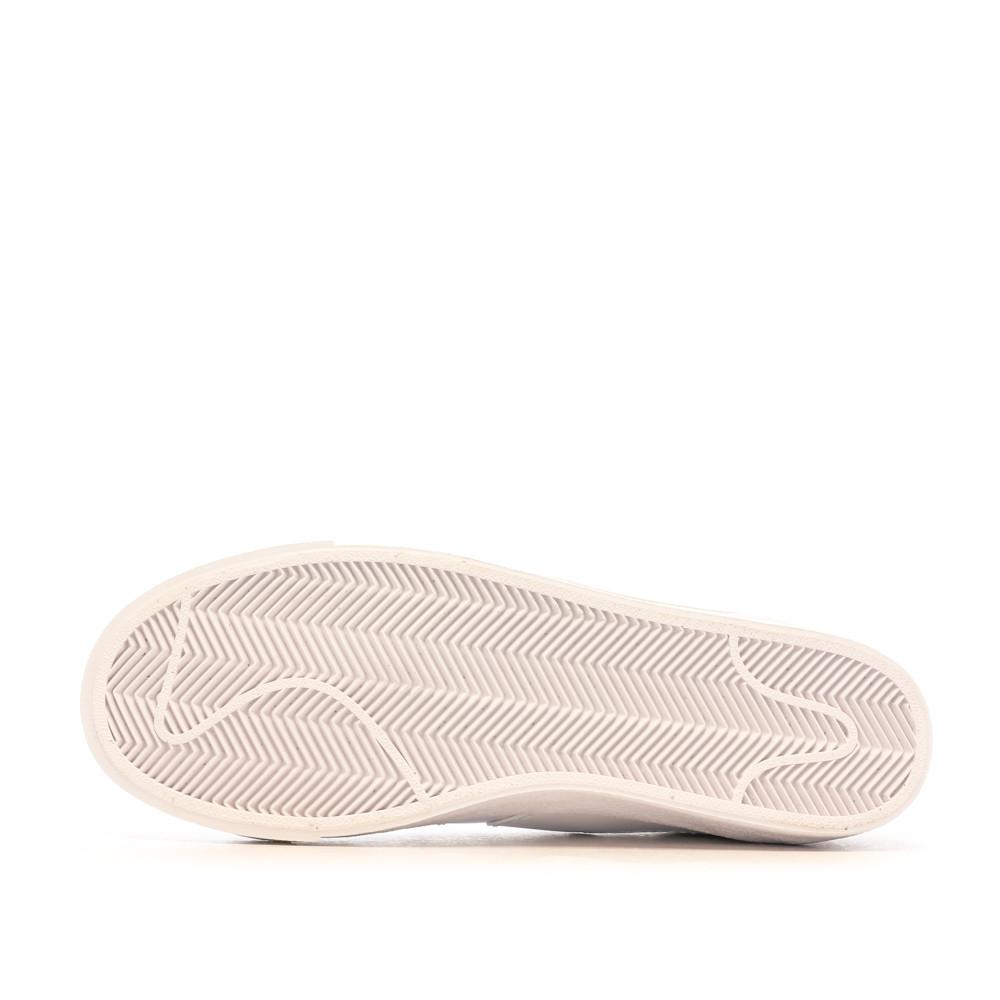 Baskets Blanches/Orange Mixte Nike Blazer Low 77 Jumbo vue 5