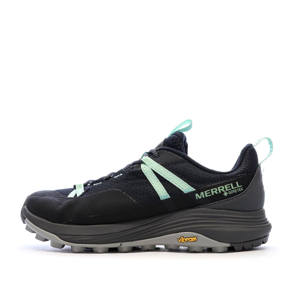Chaussures de randonnée Marine/Grises Femme Merrell Siren 4 Gtx pas cher
