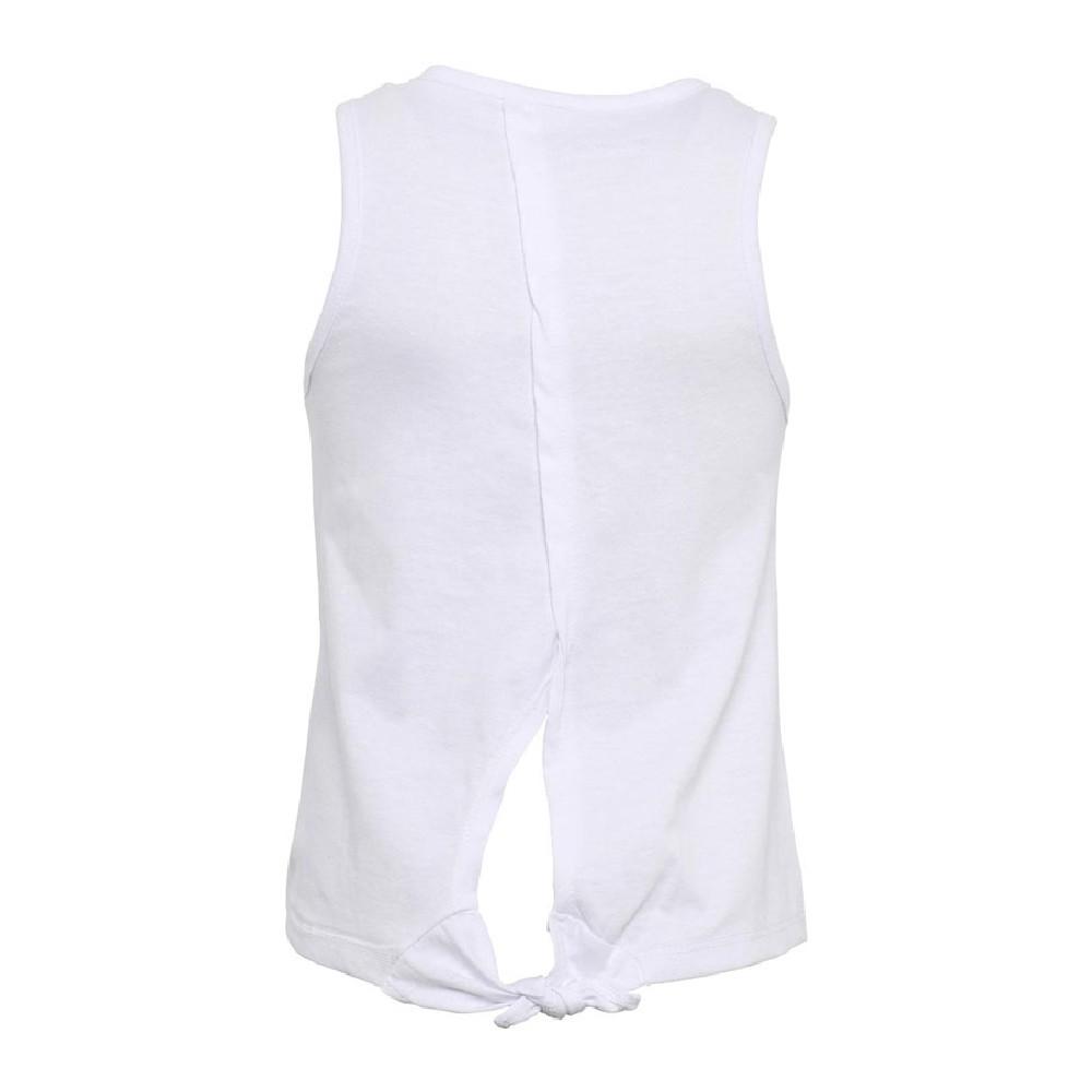 Débardeur blanc fille Reebok Tie Back Tank vue 2