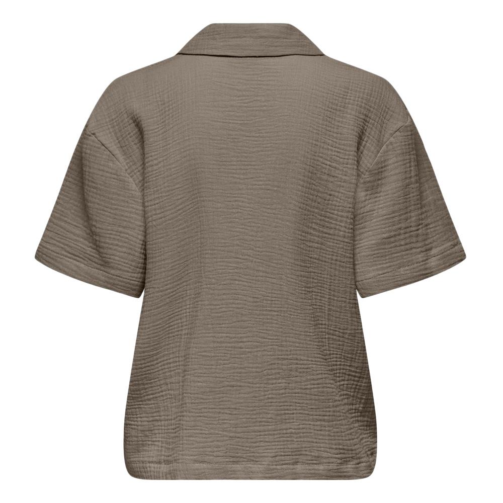 Chemise Marron Femme JDY Theis vue 2