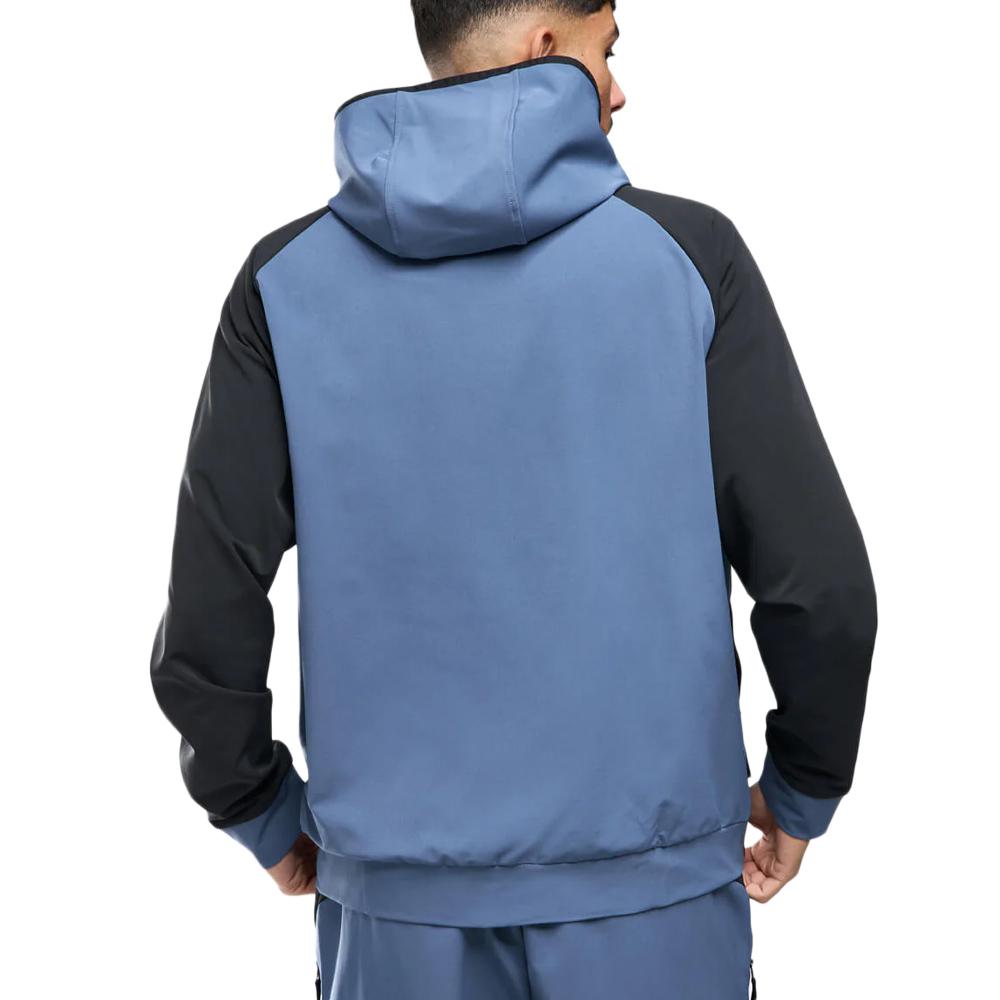 Puma Men's Dobby Blue/Navy Zip Sweat Top Photo of the Espace des Marques %store% store - view of %key%