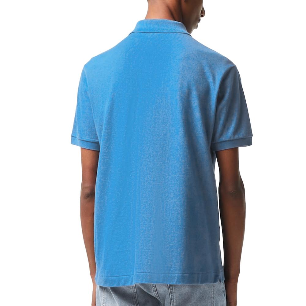 Polo Bleu Homme Lacoste L99 vue 2