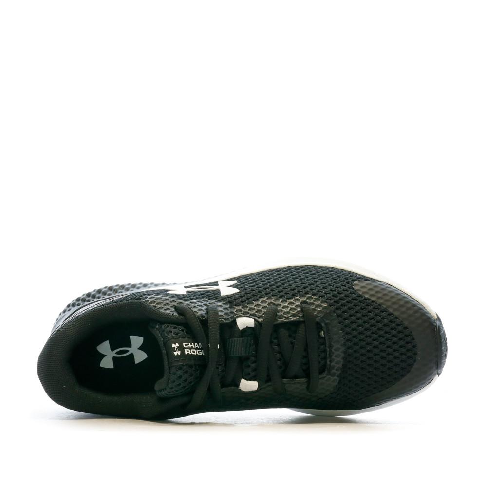 Chaussures de Running Noir Femme Under Armour Charged Rogue 3 vue 4