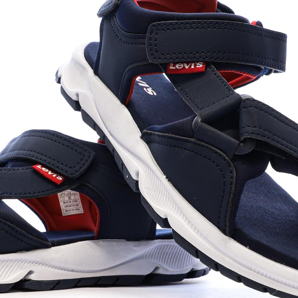 Sandales Marine Garçon Levi's Coronado vue 7