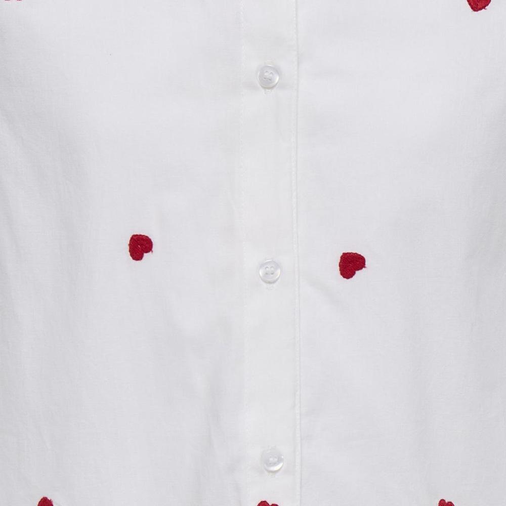 Camisa blanca/roja para niña ONLY Koglina ver 3