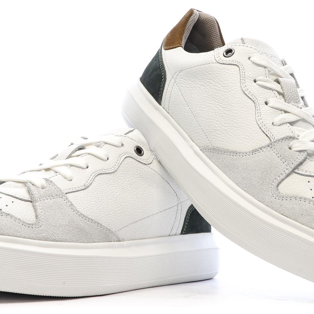 Baskets Blanches Homme Geox Deiven vue 7