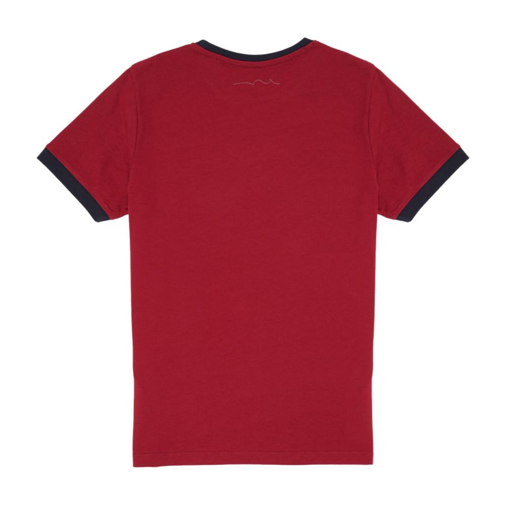 T-Shirt bordeaux garçon Teddy Smith Ticlass 3 vue 2