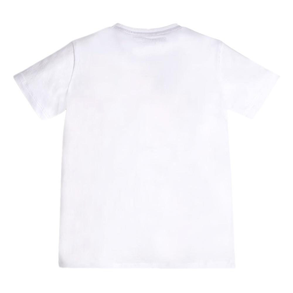 T-shirt Blanc Garçon Guess L3GI08 vue 2