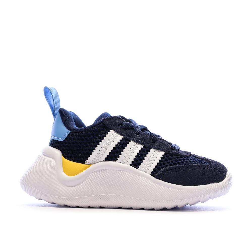 Baskets Marine Garçon Adidas Adifom 70s vue 2