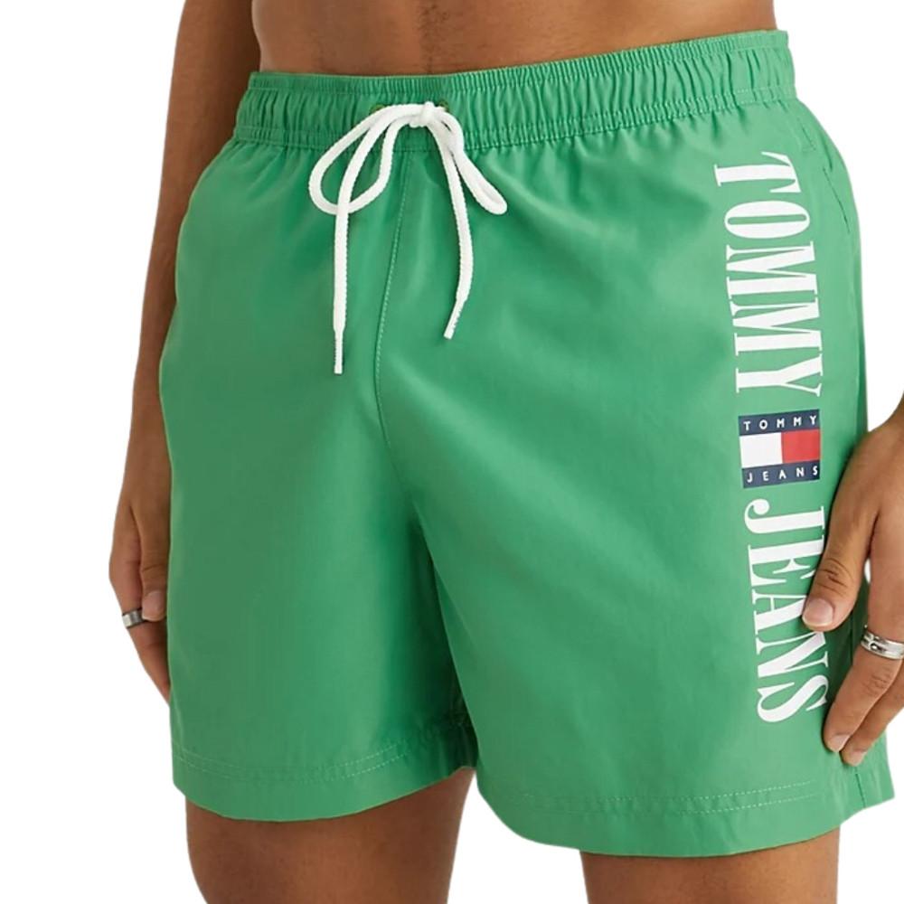 Short de bain Vert Homme Tommy Jeans 2954 pas cher