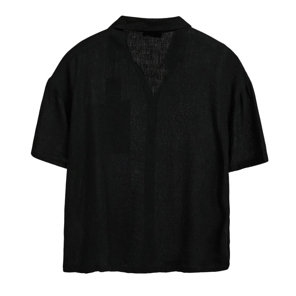 Chemise Noir Femme Teddy Smith Elia vue 2